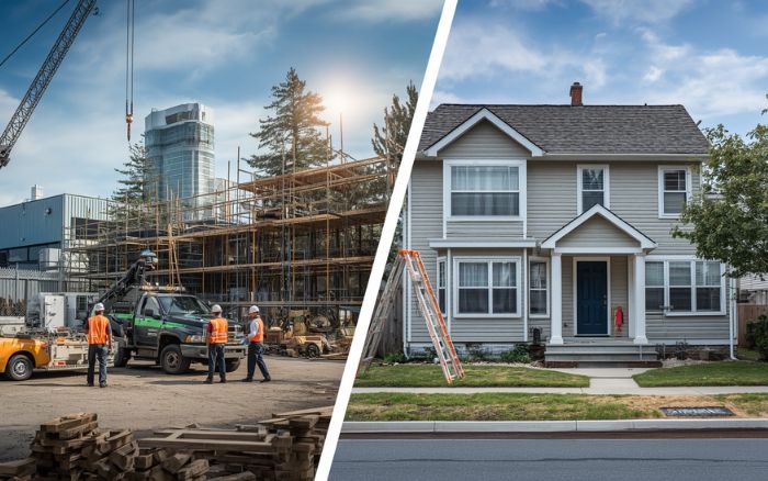 Commercial General Contractor vs Residential Contractor What's the Difference